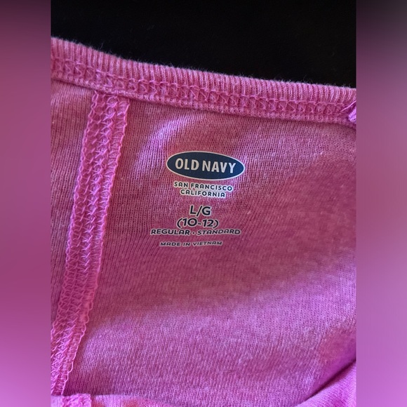 Old Navy pink tank top size L/G - Picture 3 of 3